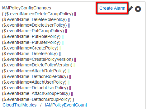 Create Alarm