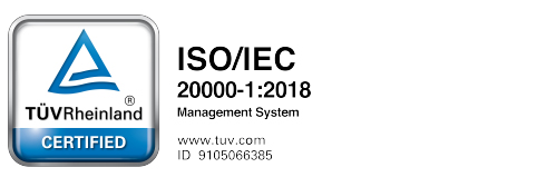 ISO 20000-1:2018認証済み