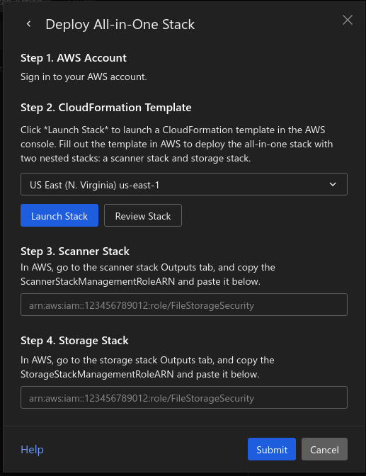 Deploy All-inOne Stack