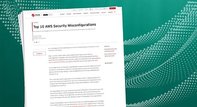 Top 10 AWS Security Misconfiguration