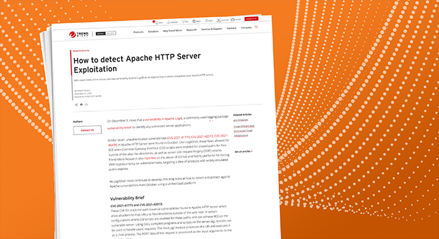 How to detect Apache HTTP Server Exploitation