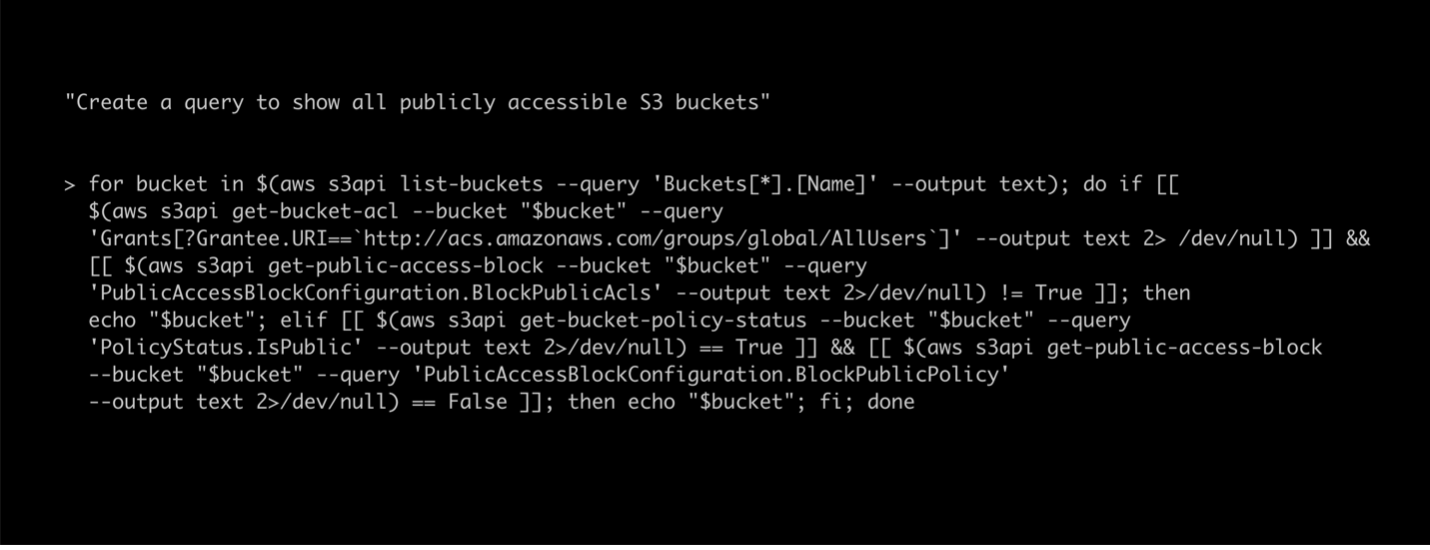 Query S3 Bucket