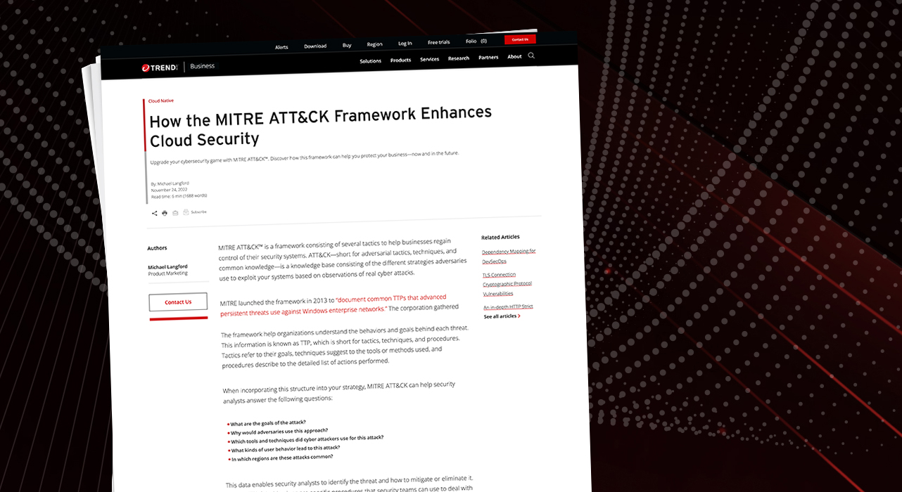 How the MITRE ATT&CK Framework Enhances Cloud Security
