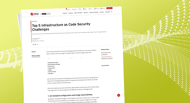 Top 5 Infrastructure as Code (IaC) Security Challenges