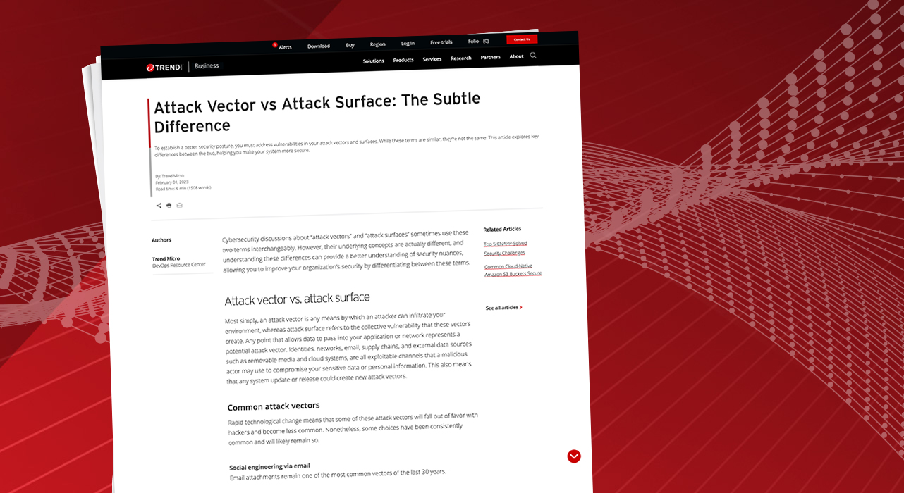 Attack Vector vs Attack Surface: The Subtle Difference