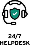 24/7 Helpdesk