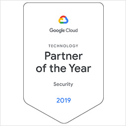2019 Google Cloud Technology Partner of the Year for Security