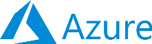 Azure Blue Script Logo