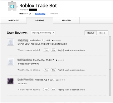 Chrome Extensions Steal Roblox Currency, Uses Discord