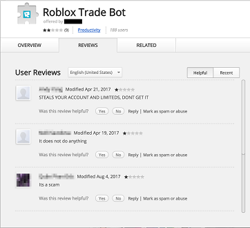 Chrome Extensions Steal Roblox Currency Uses Discord - roblox free robux accounts 2017