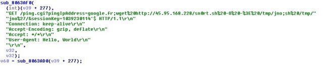 Code snippet showing the use of CVE-2020-10173