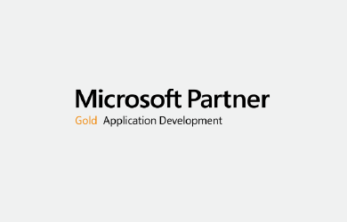 Microsoft Partner Gold Application Development logo