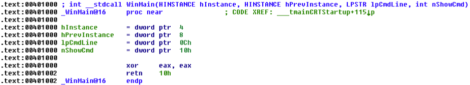 Figure 3. A screengrab that shows a clean file dropped by Operation Overtrap’s exploit kit