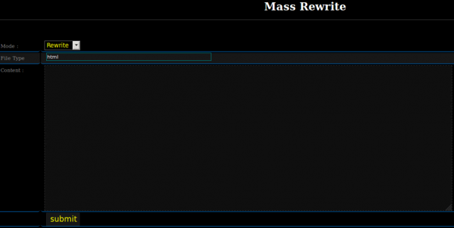 User interface for overwriting files