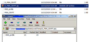 Figure 10. Decrypting the first request and getting the next C&C server