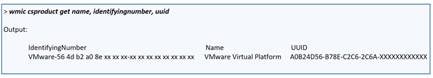 Figure 3. Victim ID identification parameters