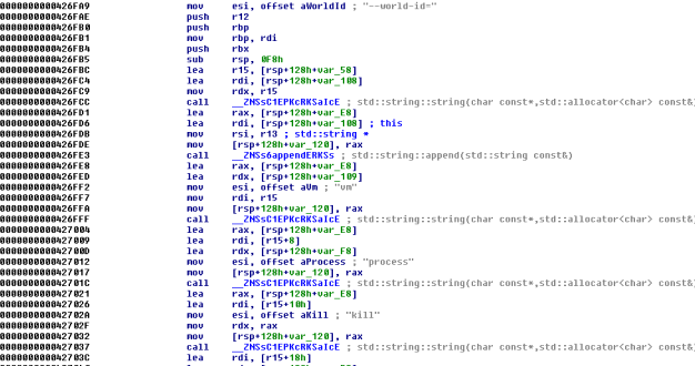 Terminating running VMs