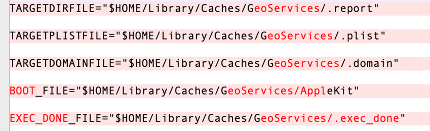 Figure 12. The working folder changed from “GemeKit” to “GeoServices”