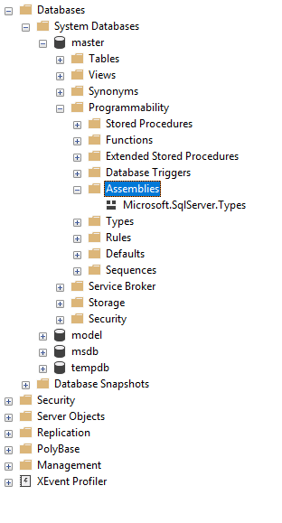 Figure 6. Database before infection