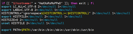 Script checking for hostname