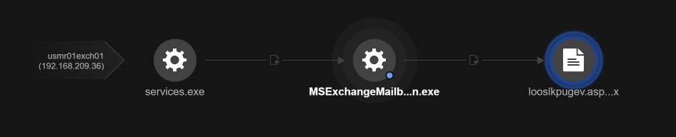 The detection of web shell files