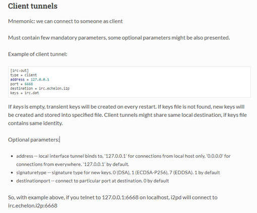 Figure 14. Screenshot from i2pd documentation