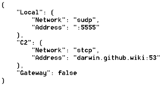 The decrypted oRAT configuration