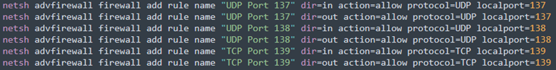 Figure 19. Opening multiple local ports