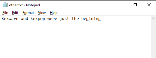 Figure 2. A message warning victims of potentially more sophisticated variants of the ransomware