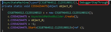 The DebuggerStepThrough attribute as it is used by HavanaCrypt