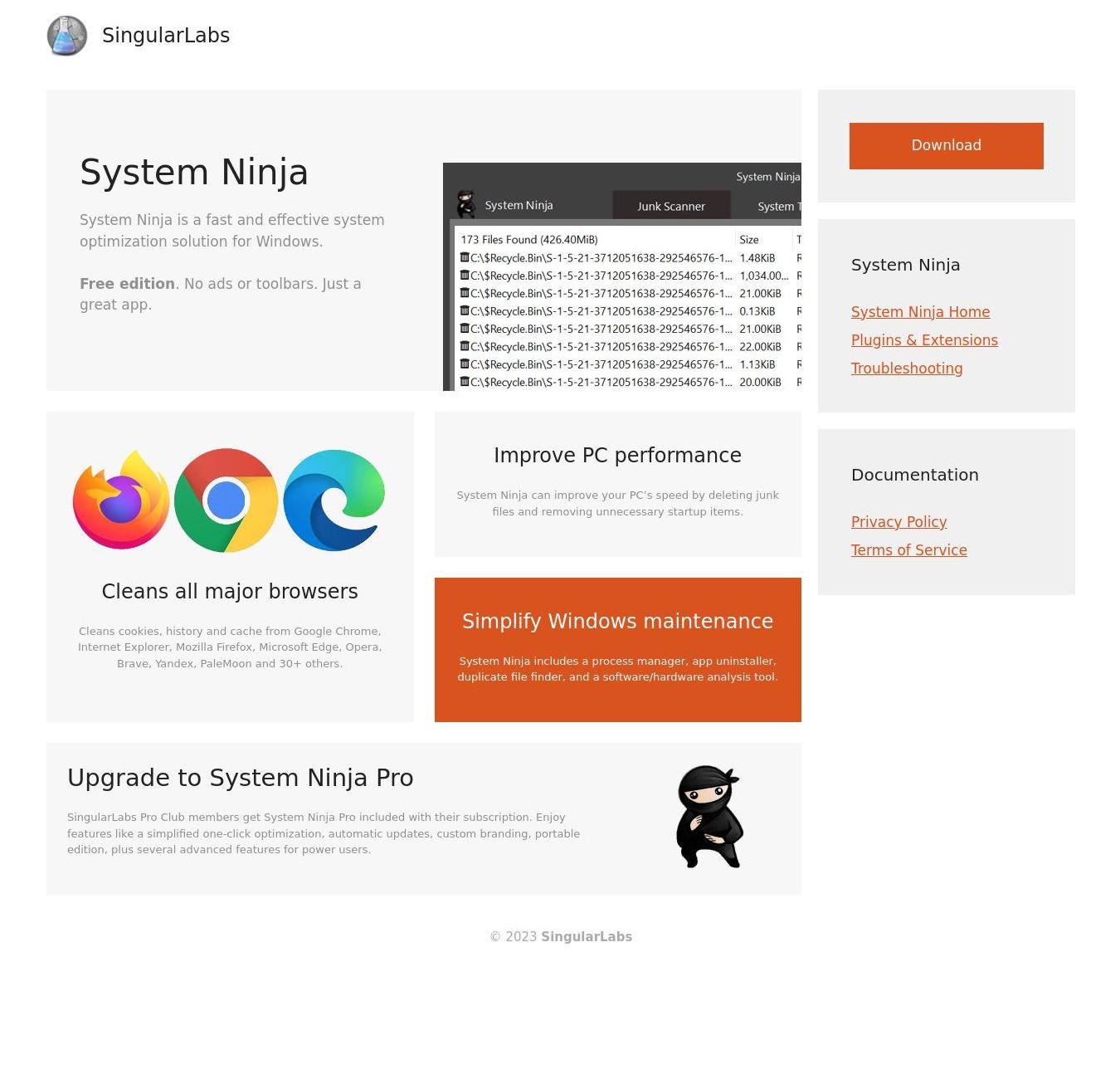 How To Search System Ninja's Scan Results - SingularLabs