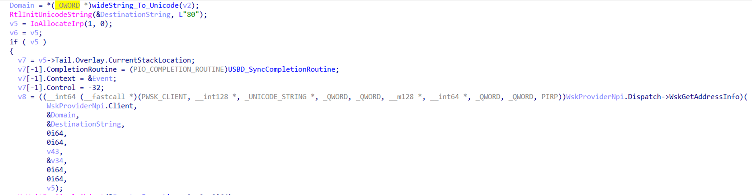 Figure 17. Resolve DNS