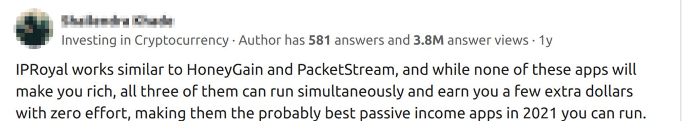 A source on Quora shares how to increase passive income