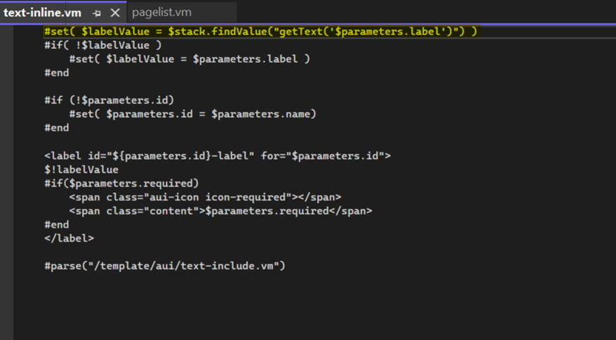 Figure 2. The .vm file in the endpoint where CVE-2023-22527 was found