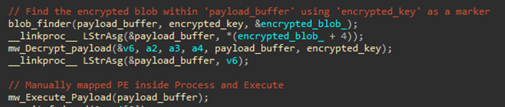 Figure 20. DarkGate loader execution overview