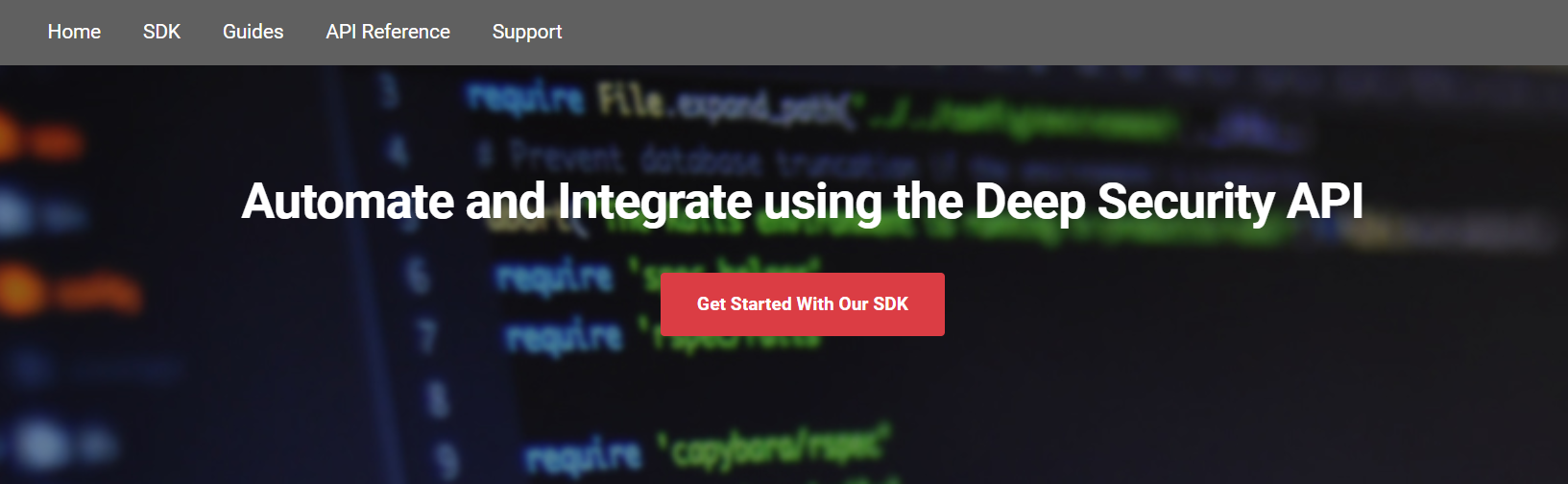Deep Security Automation Center