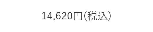 14,620円(税込)