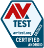 第三者評価機関「AV-TEST」のAndroid上でのテストで検出率100%を達成し、軽さや操作性についても満点の評価を獲得