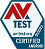 第三者評価機関「AV-TEST」のAndroid上でのテストで検出率100%を達成し、軽さや操作性についても満点の評価を獲得