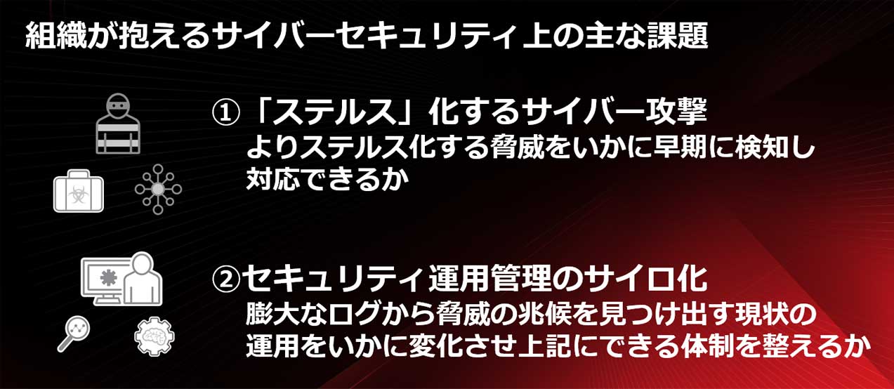 図3：組織が抱える主なサイバーセキュリティの課題