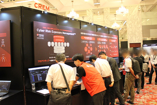 写真：Trend World Tour 25の展示エリアの様子