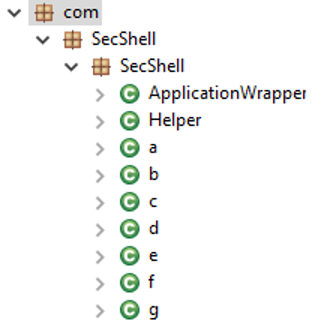 図7：Bangcleによって保護されているActionSpy