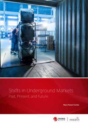 Shifts in Underground Markets